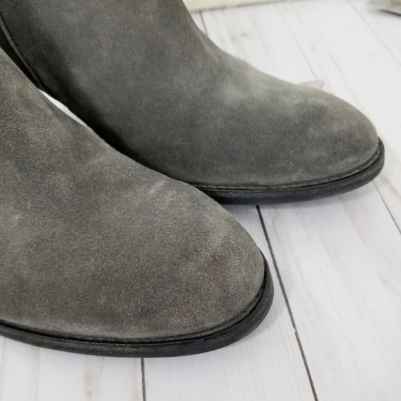 Paul Green Delgado gray suede ankle boots UK 8 - Picture 5 of 7